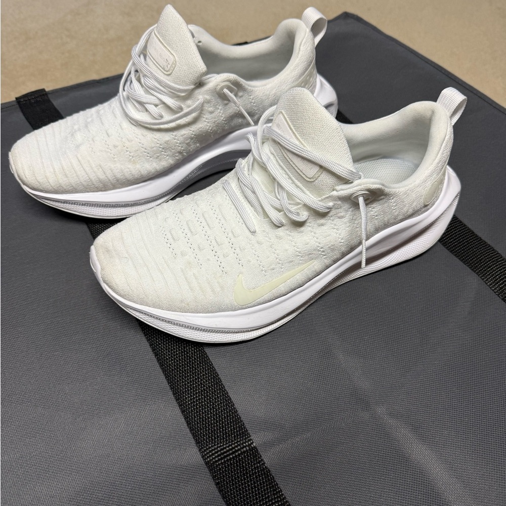 Nike ReactX Infinity Run 4 Low Triple White Men's Size 13 React Shoes